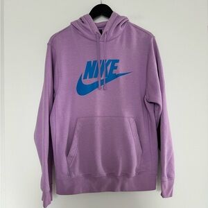 Nike Bright Purple Athletic Hoodie